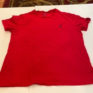 Polo by Ralph Lauren Men Tee Shirt.Size Medium. Red
Custom slim fit